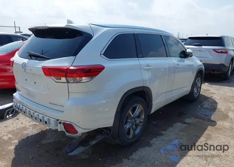 2019 Toyota Highlander Limited Platinum из США, поврежденный, VIN 5TDDZRFH5KS958544